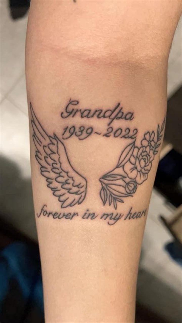 In Memory of Grandparents Tattoos: Honoring Love and Legacy Through Ink