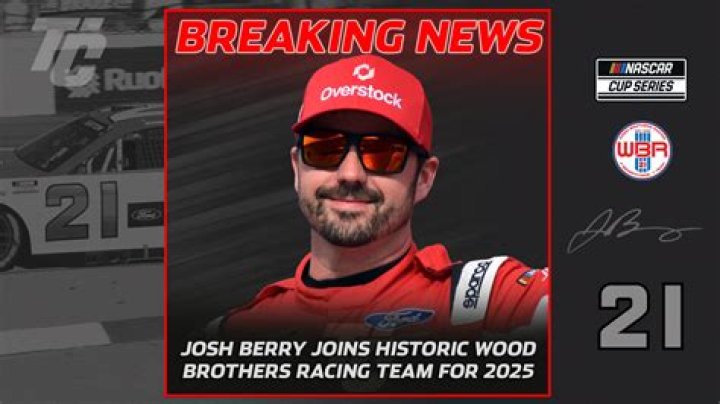 Josh Berry's Unforgettable Triumph: A New Chapter for Wood Brothers Racing