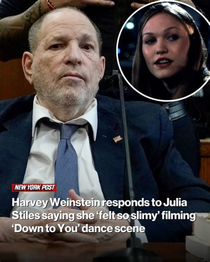 Revisiting the Dance Scene Controversy: Harvey Weinstein and Julia Stiles' Encounter