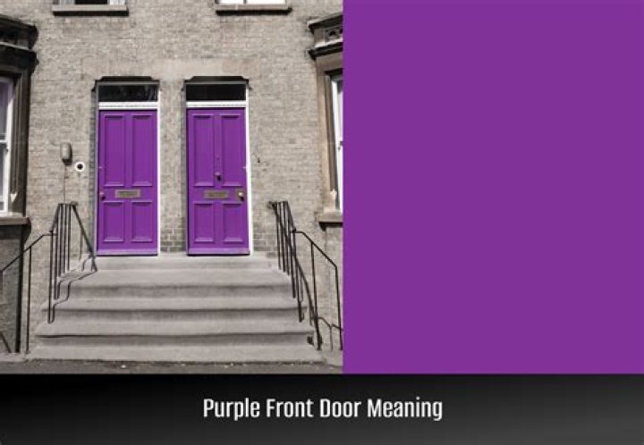 The Meaning of a Front Door Painted Purple: Uncover the Symbolism and History